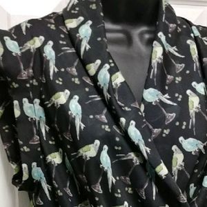 Ted Baker budgies wrap dress